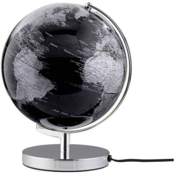 Troika Globus TERRA LIGHT černá, stříbrná barva