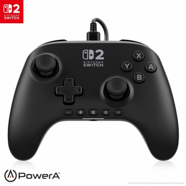PowerA Drátová podložka SWITCH2 Advantage černá