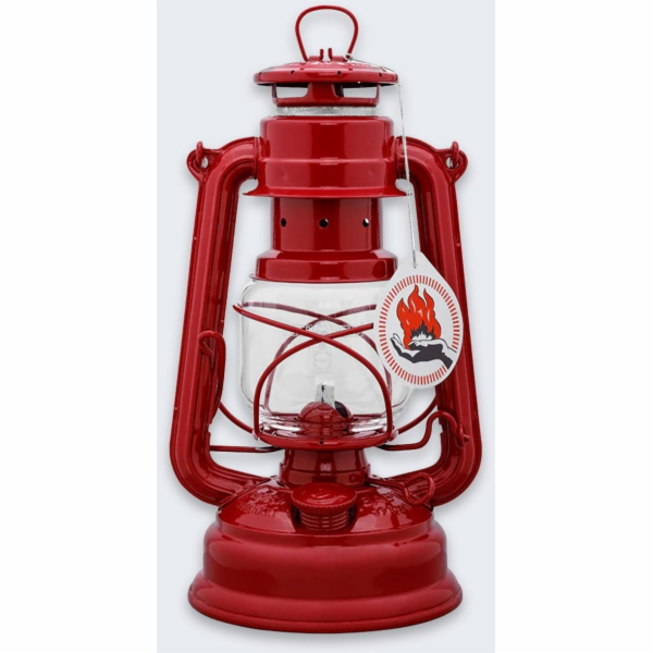 Feuerhand 276 rubínově červená olejová lampa Storm