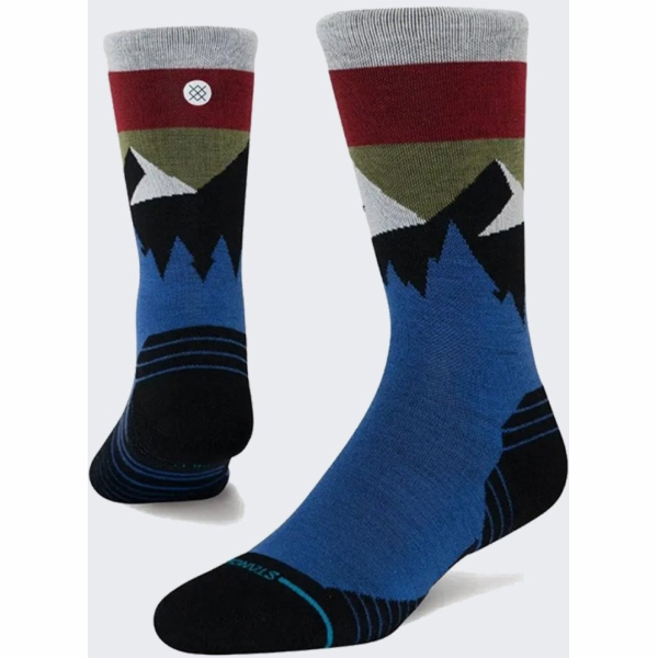 Stance Ponožky Light Wool Crew 1 pár kobaltově modré