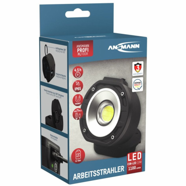 Ansmann 990-00122 Kapesní FL1100R LED svítilna Monochroma...