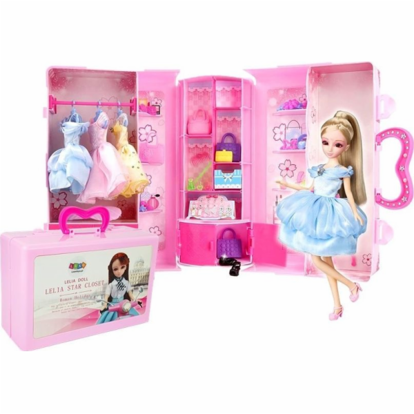 Lean Sport Sada oblečení pro panenky v kufrové blond barvě