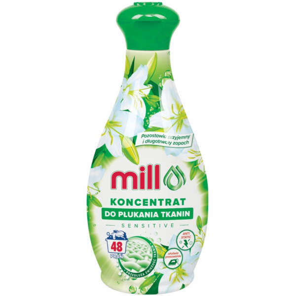 MILL Koncentrovaný změkčovač tkanin SENSITIVE1,3 l, 48 má...