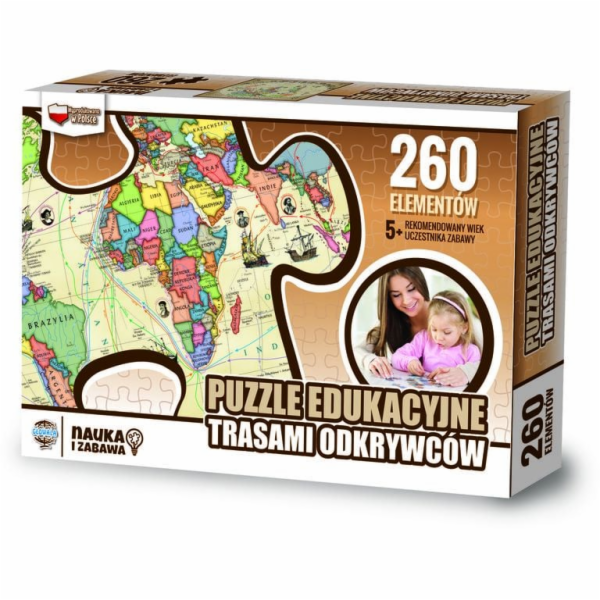 Zachem 260dílné puzzle Cesty průzkumníků Vzdělávací (8047)