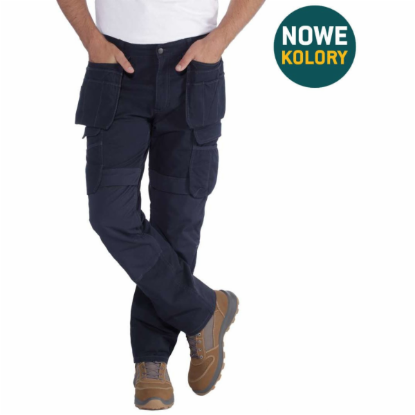 Carhartt Kalhoty Carhartt Emea Full Swing Steel v námořni...