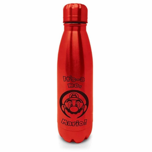 Pyramid ová kovová láhev Nintendo (Mario)