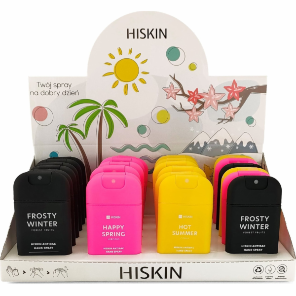 HiSkin HISKIN Horký letní stojan na dárky, mix 24 ks.