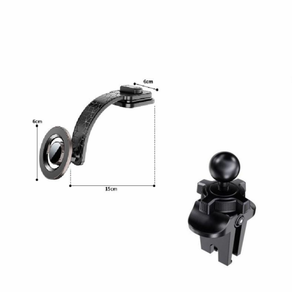 Držák telefonu do auta Autoserio MH163, černý