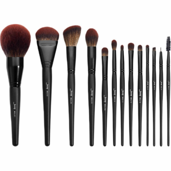 Jessup Makeup Lover sada štětců na make-up Phantom Black ...