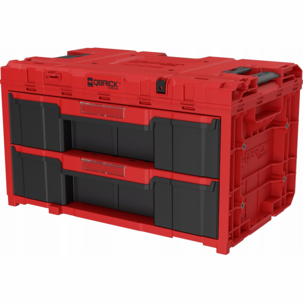 Qbrick NÁŘADÍ QBRICK JEDNA ZÁSUVKA 2 NÁŘADÍ 2.0 ČERVENÁ