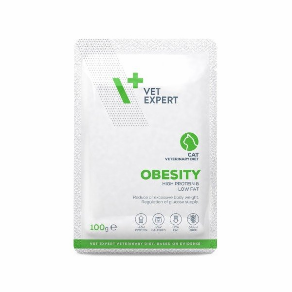 VETEXPERT Obesity Chicken - mokré krmivo pro kočky - 100g