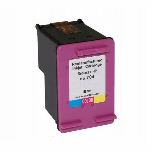 Superbulk inkoust pro HP 704 CN693 reg B-H704C