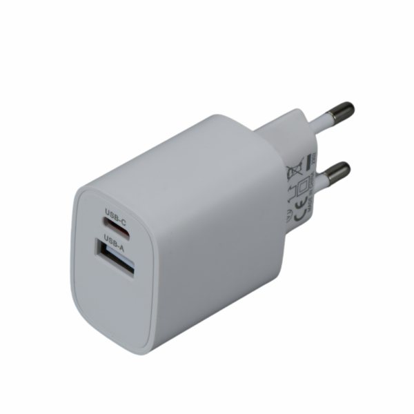 iGET PA20 - napájecí adaptér USB-A (10 W) a USB-C (20 W),...