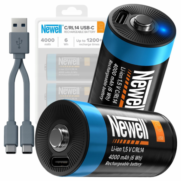 Newell NL4207 C/R14 USB-C 4000 mAh 2 ks blistr
