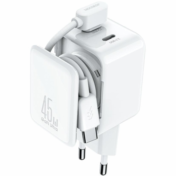 Joyroom JR-TCL05 45W GaN nástěnná nabíječka s organizérem...