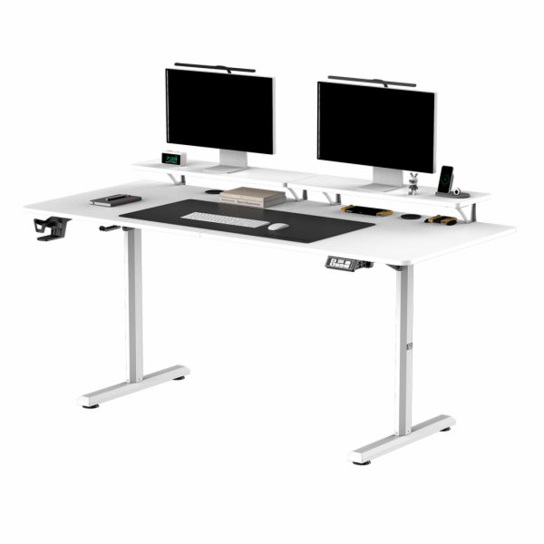 Pracovní stůl 72-117 cm s držákem sluchá