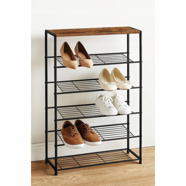 Gotel M12B3 MODERNÍ ELEGANTNÍ KOVOVÝ BOTANÍK S 5 PATŘEMI