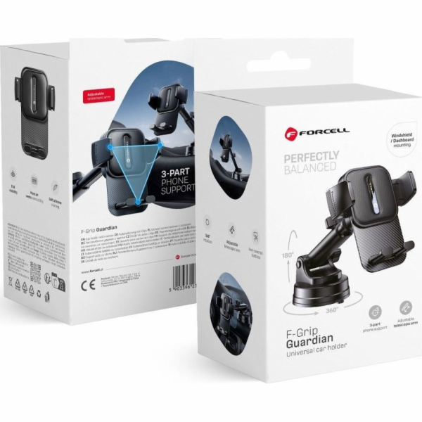 ForCell Držák do auta FORCELL F-Grip Guardian na čelní sk...