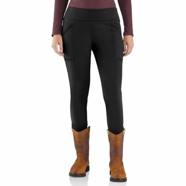 Carhartt Černé zateplené legíny Carhartt Force Heav