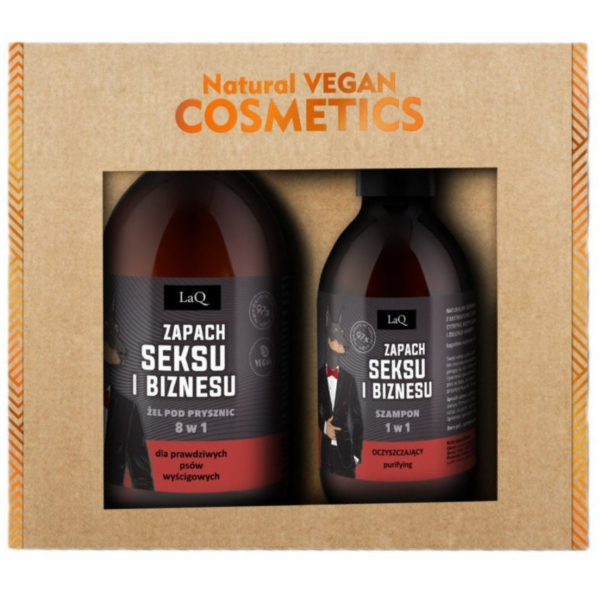 LaQ Fragrance of Sex and Business Black Matte sada sprcho...