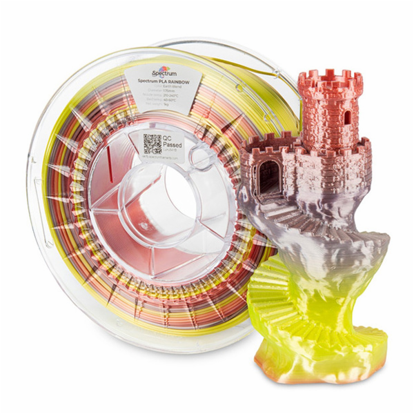 Spectrum Filament 81020  PLA Silk Rainbo