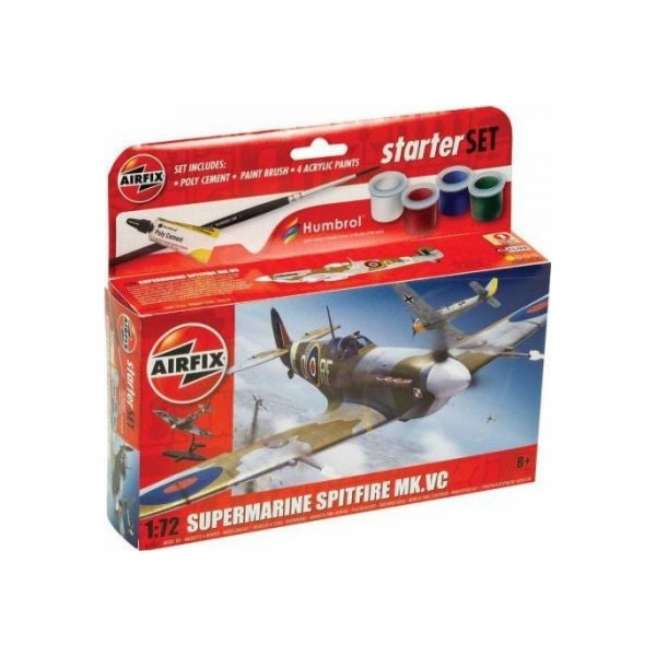 Airfix Malá začátečnické sada Spitfire MkVc (GXP-791845)