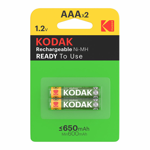 baterie Kodak 1,2  AAA  2-pack  blistr/K