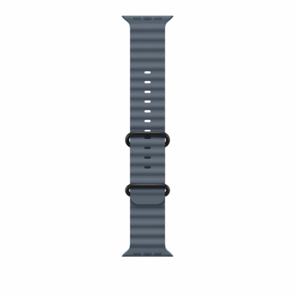Apple Tmavě modrý řemínek Ocean pro pouzdro 49 mm - černé...