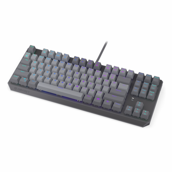 Endorfy mechanická klávesnice Thock V2 TKL / drátová / AR...