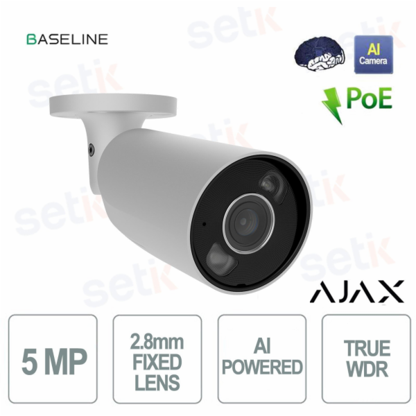 Ajax Kamera HL - BulletCam trubice (5 Mp/2,8 mm) (8EU) - ...