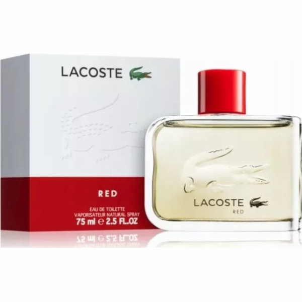 Lacoste Lacoste, červená, toaletní voda, pro muže, 75 ml ...