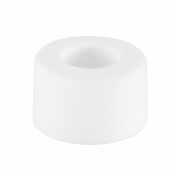 Zarážka dveří Haushalt, 2,5 cm, O 4 cm, guma, bílá