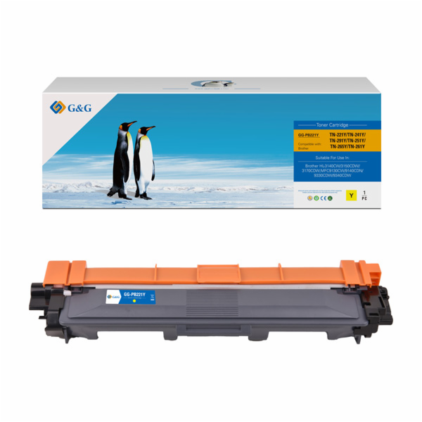 G&G Brother TN241Y  NT-PB221Y  kompatibi