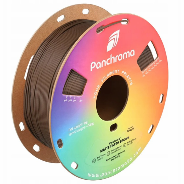 Polymaker Filament Panchroma PLA 1,75 mm 1 kg - zemně hnědá