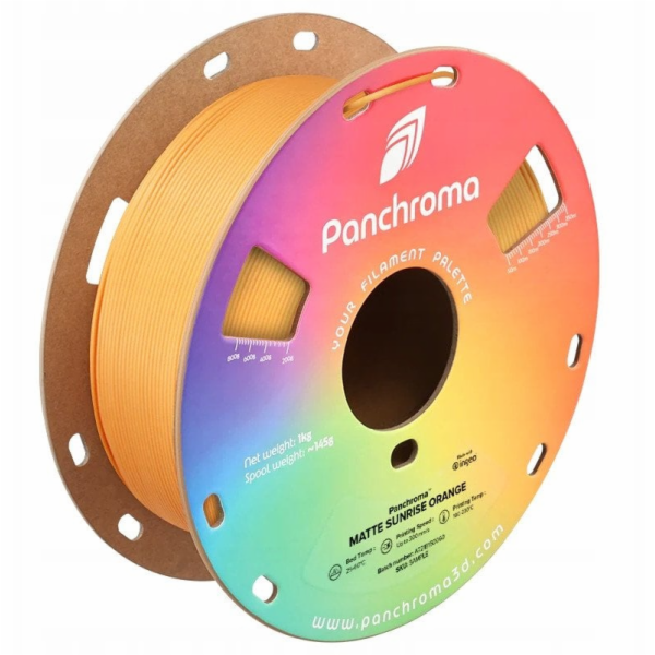 Polymaker Filament Panchroma PLA 1,75 mm, 1 kg - oranžová