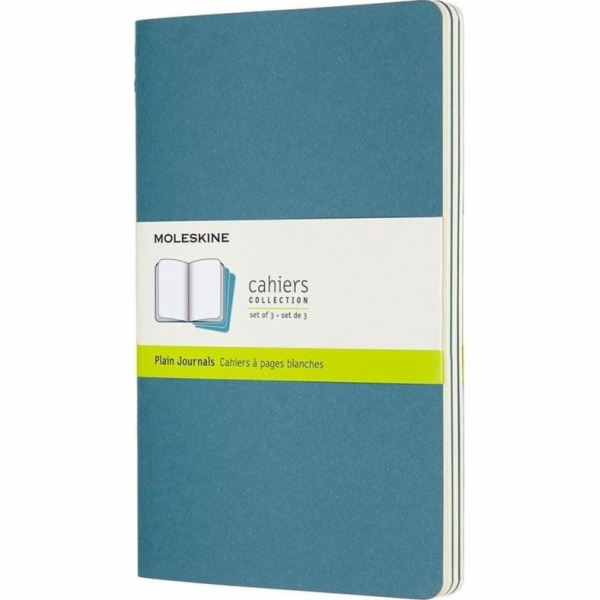 Moleskine Sada 3 hladkých zápisníků Cahier Journals 13x21