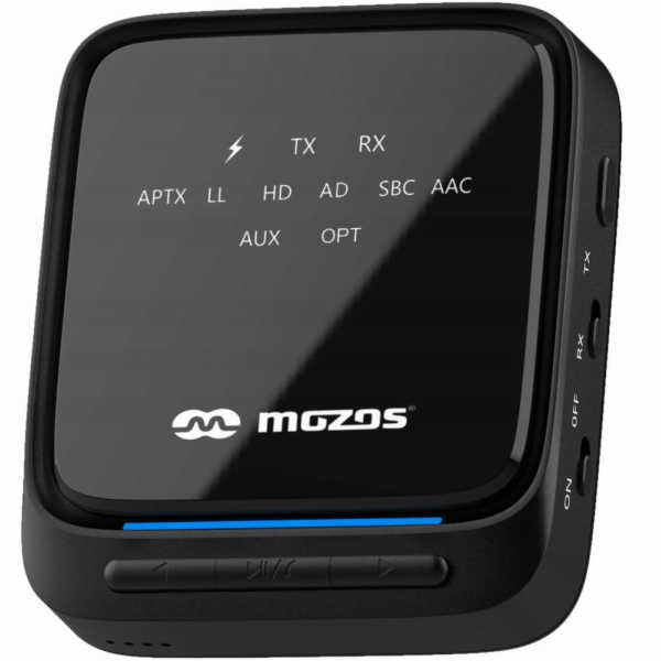Mozos B3 APT-X HD BLUETOOTH VYSÍLAČ A PŘIJÍMAČ OPTICKÝ