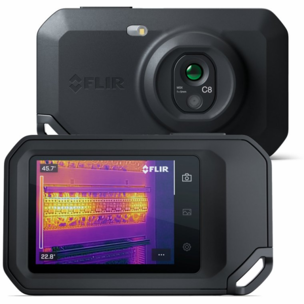 FLIR One C8 termální kamera Černá 320 x 240 px Vestavěný ...