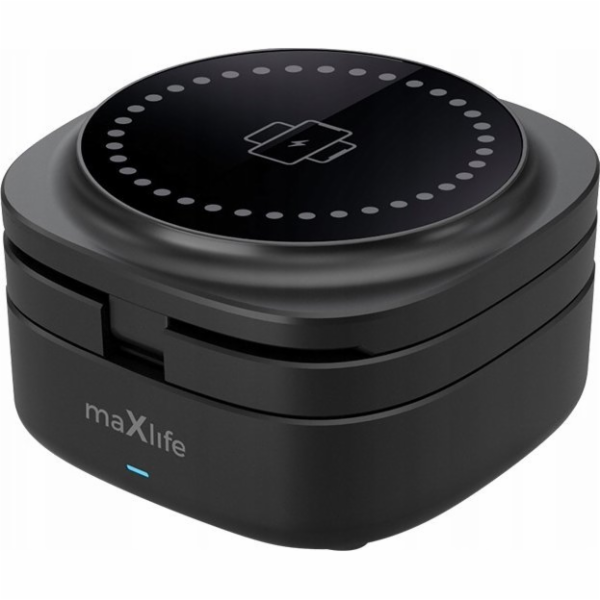 MaxLife Bezdrátová nabíječka Maxlife MXWC-06 15W 3v1, černá