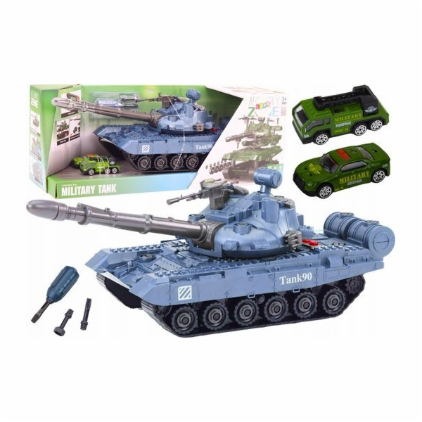 LeanToys Sada pro kutily, tank, vojenské vozidlo, k demon...