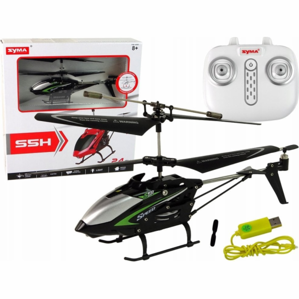 Syma Dálkově ovládaný vrtulník S5H SYMA 2.4G černý