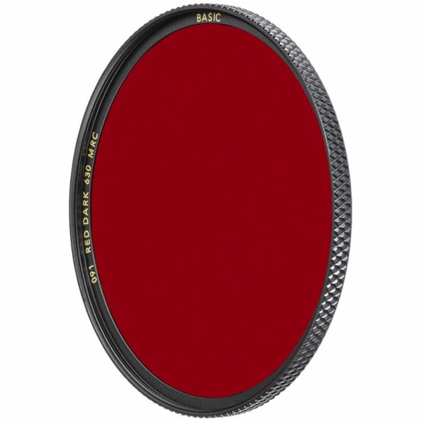 B+W Červený tmavý filtr Basic 091 Červený tmavý 630 MRC 1...