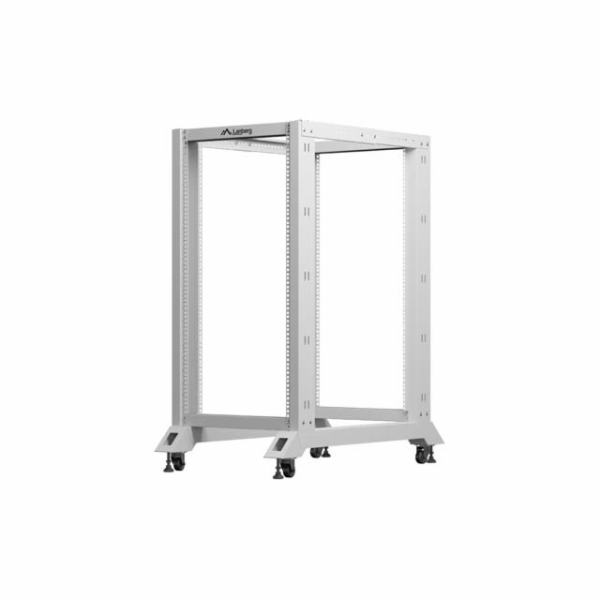 Lanberg Otevřený rack 19 palců 22U 600x1000 šedý