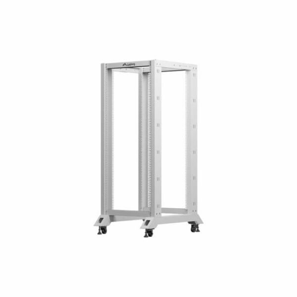 Lanberg Otevřený rack 19 palců 27U 600x800 šedý