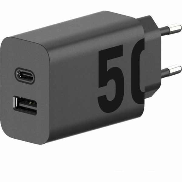 Motorola Nabíječka TurboPower 50W Duo USB-C + USB-A s kab...