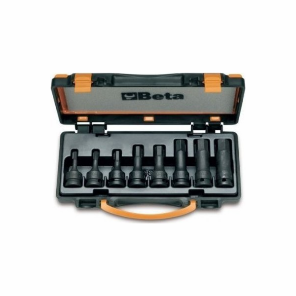 Beta Tools Sada rázových nástrčných klíčů šestihranná sto...