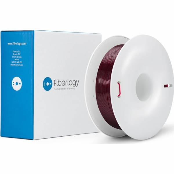 Fiberlogy Filament Easy PET-G vínová TR 1,75 mm 0,85 kg
