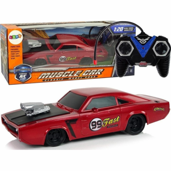 LeanToys Auto R/C 1:20 červená 7