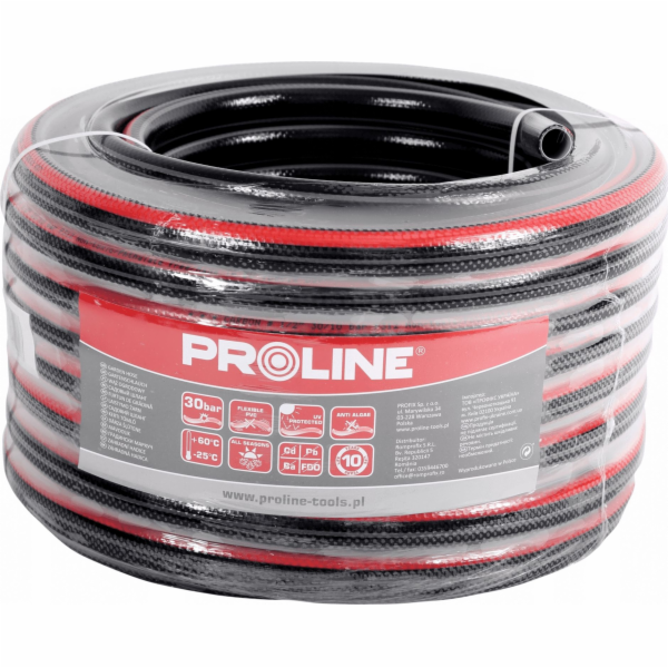Pro-Line Zahradní hadice 4 vrstvy 1/2 role 50 m, prémiová...