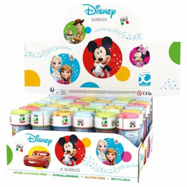 Brimarex Disney mýdlové bubliny 60ml, 36 kusů, 5282000